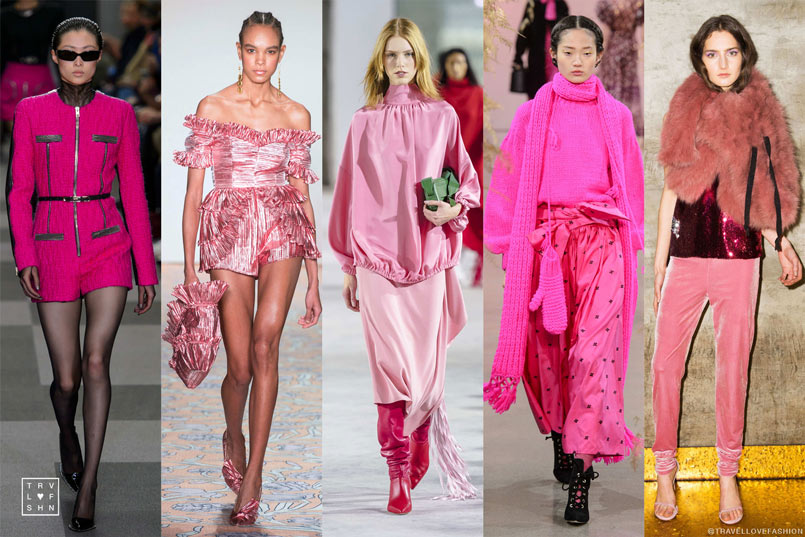 The 50 Top Trends from NYFW for Fall/Winter- Pink