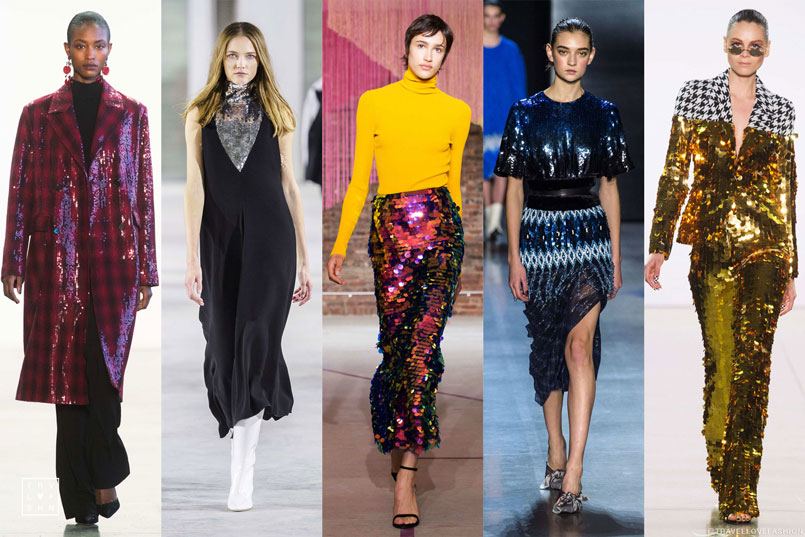 The 50 Top Trends from NYFW for Fall/Winter- Sequins