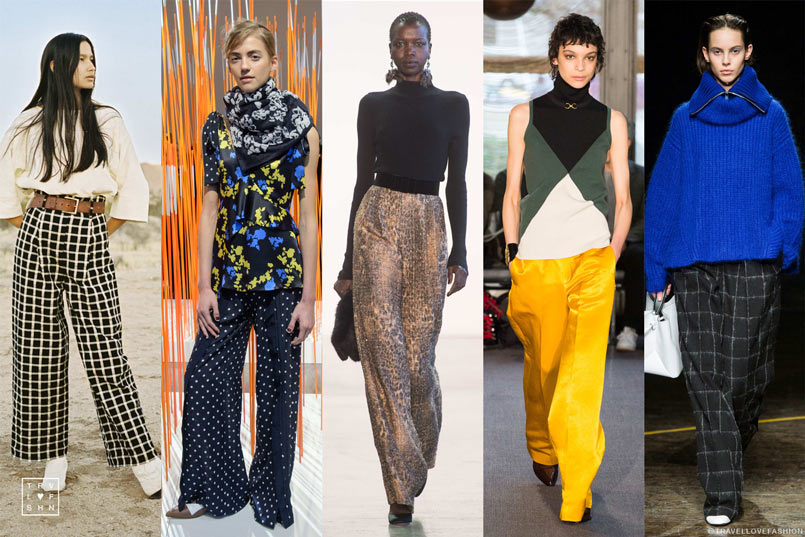 The 50 Top Trends from NYFW for Fall/Winter- Wide Leg Pants