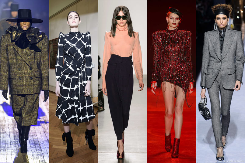 The 50 Top Trends from NYFW for Fall/Winter - Bold Shoulder