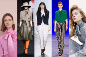 The 50 Top Trends from NYFW for Fall/Winter - Blouse Neckties