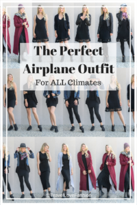 The perfect airplane outfit for all climates!