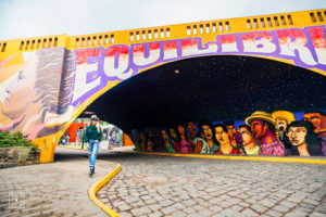 Street Art in Barranco, the coolest neighborhood in Lima, Peru.